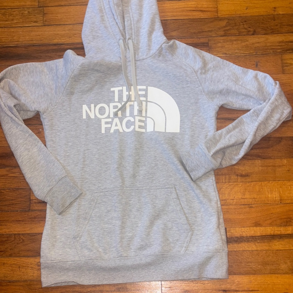 The North Face Light Gray Hoodie
